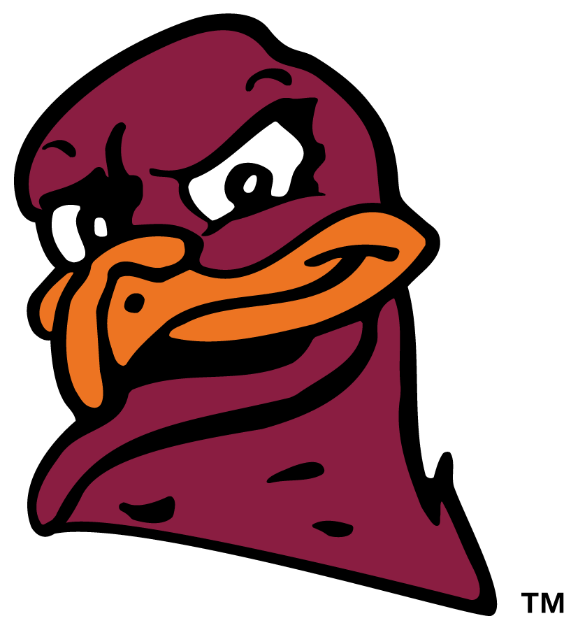 Virginia Tech Hokies 2014-Pres Secondary Logo diy DTF decal sticker